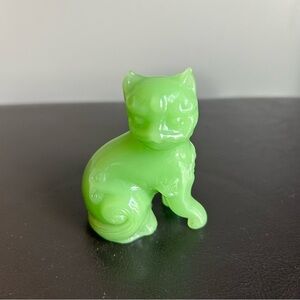 Franklin Mint Vintage Curio Cabinet Cats Collection Ch’ing Dynasty Cat Figure